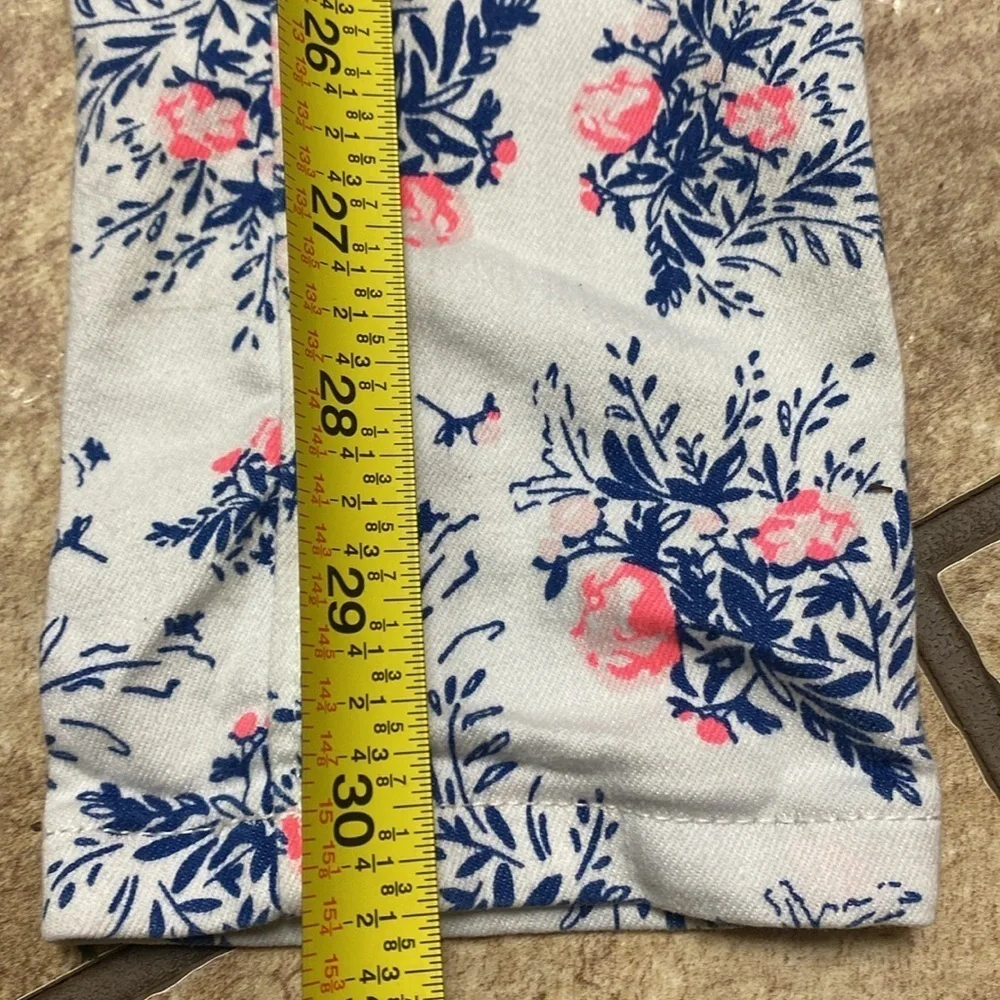 Girl’s Old Navy Rockstar size 10 Floral Jeggings Casual Denim Back to  School